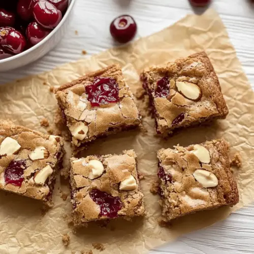 Cherry Blondies