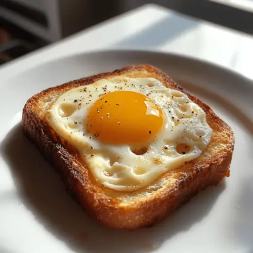 Air Fryer Cheesy Egg Toast