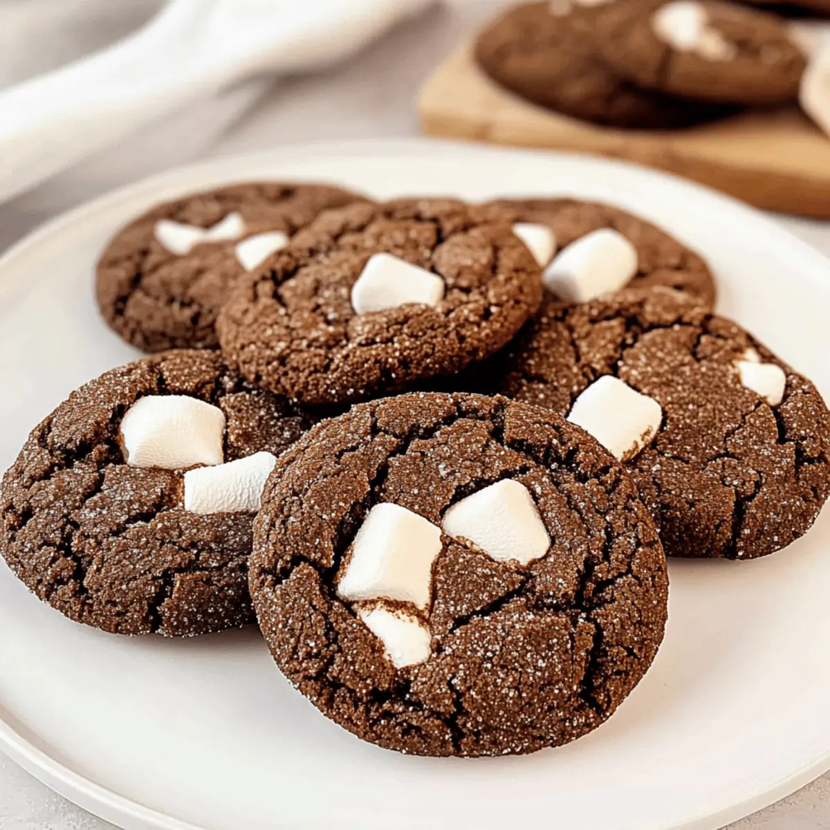 Hot Chocolate Cookies