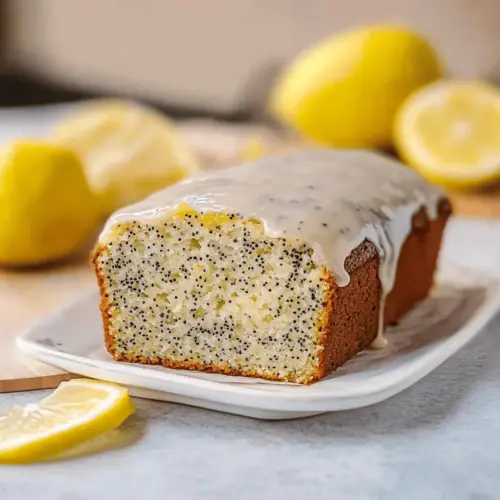 Lemon Poppy Seed Loaf Cake