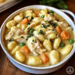 One Pot Gnocchi Chicken Pot Pie