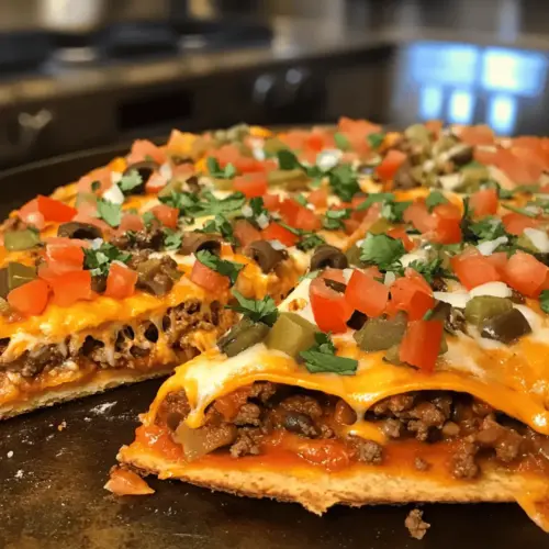Taco Bell Mexican pizza