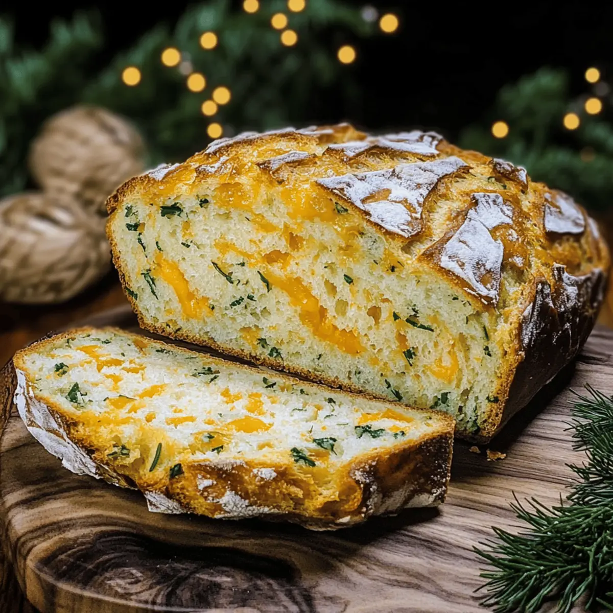 Cheddar and Herb Soda Bread