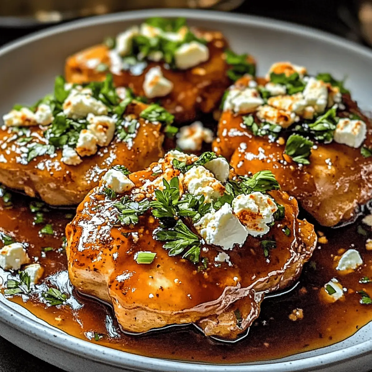 Hot Honey Feta Chicken