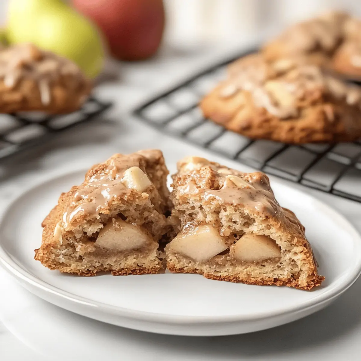 Chai Pear Scones