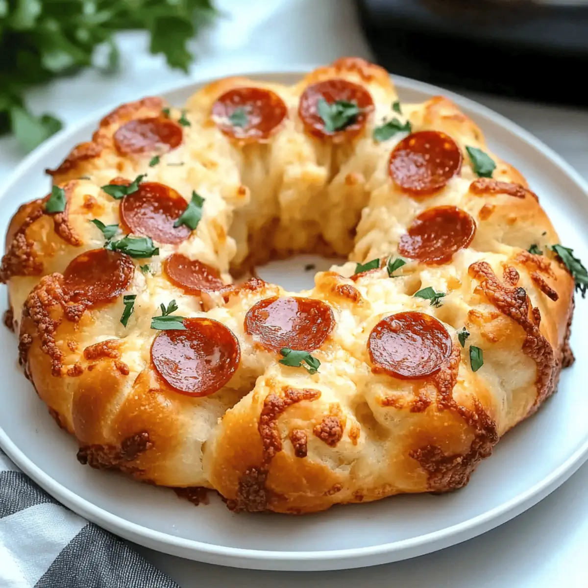 Pull Apart Pizza Monkey Bread