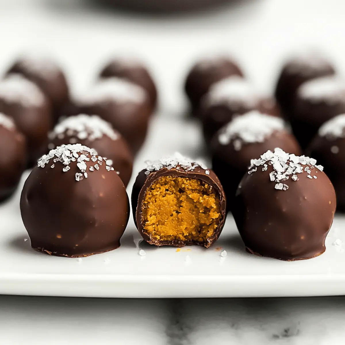 Healthy Pumpkin Truffles