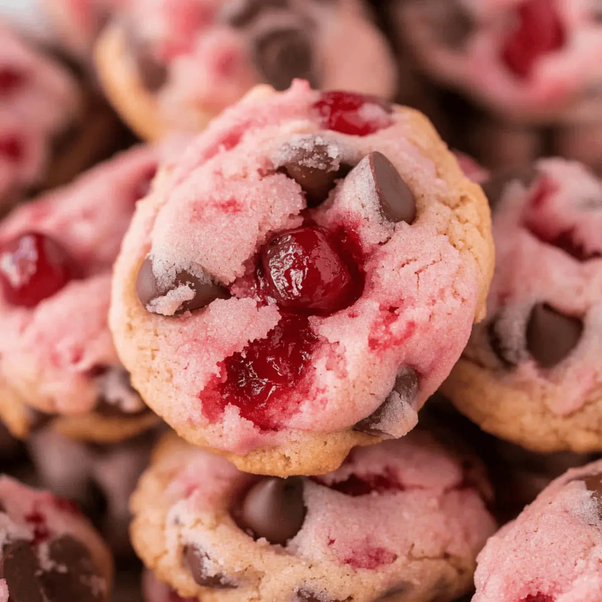 Maraschino Cherry Cookies