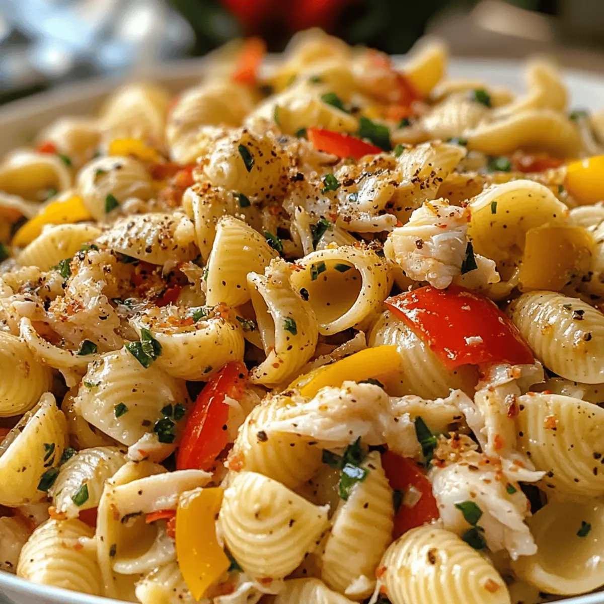 Crab Pasta Salad