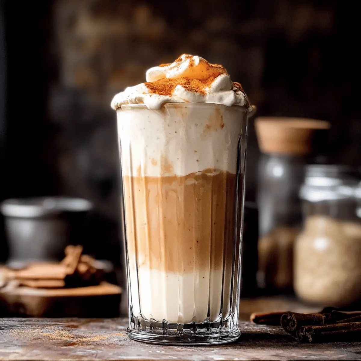 Iced Pumpkin Cream Chai Tea Latte