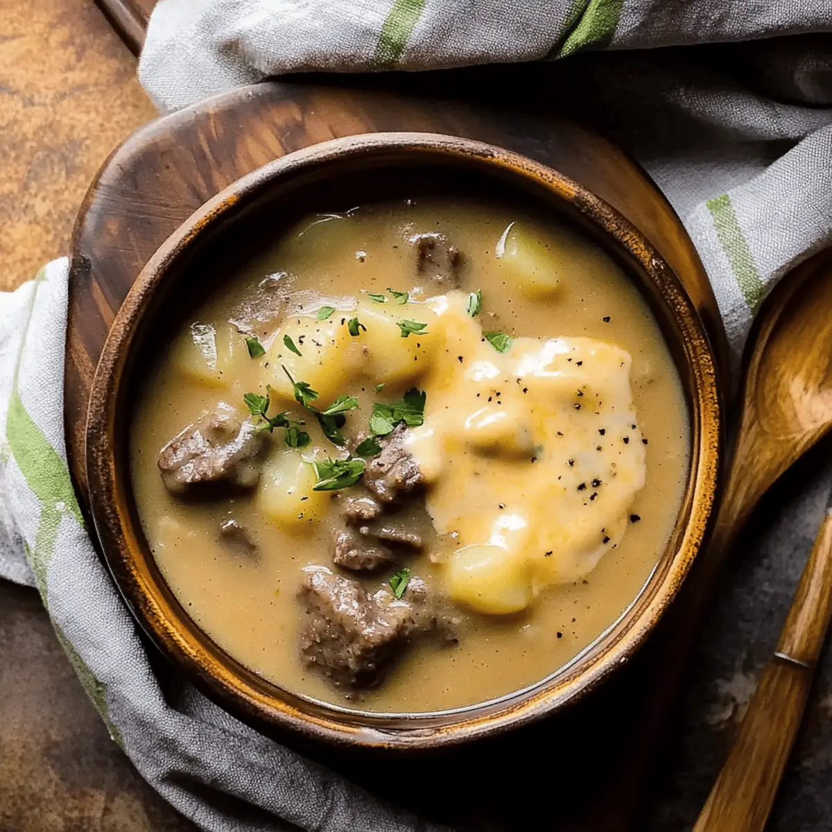 Steak And Potato Soup