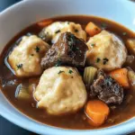 Beef Stew and Dumplings