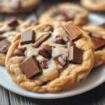 Cream Chocolate Chip Cookies