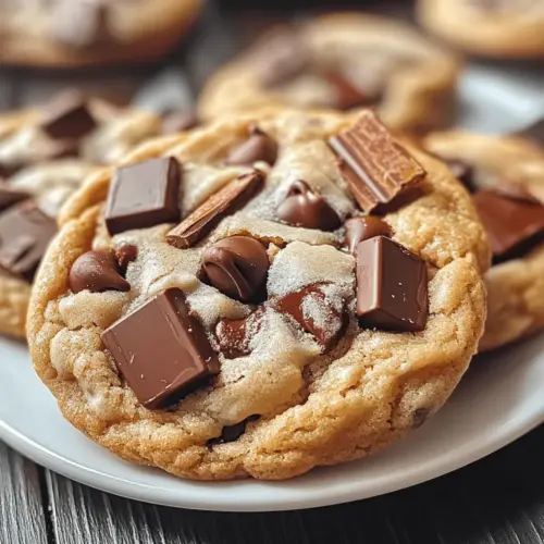 Cream Chocolate Chip Cookies