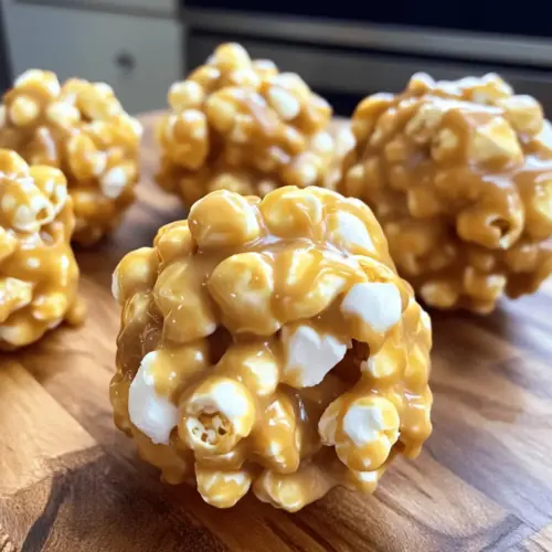 Peanut Butter Popcorn Balls