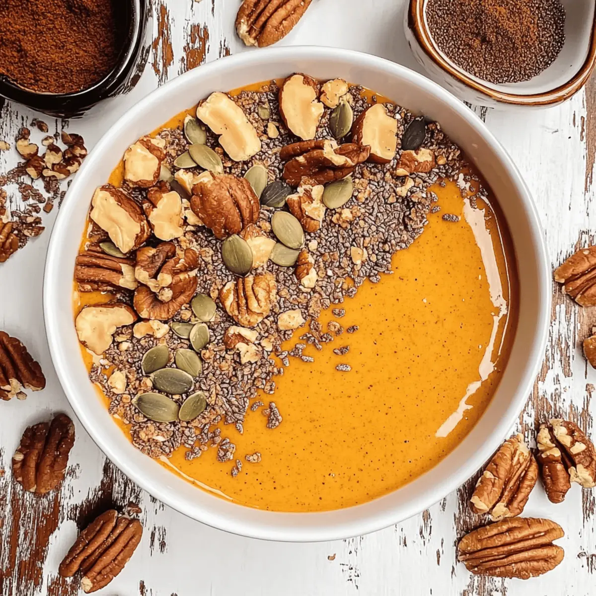 Pumpkin Pie Smoothie Bowl
