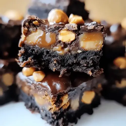 Snickers Brownie Bites