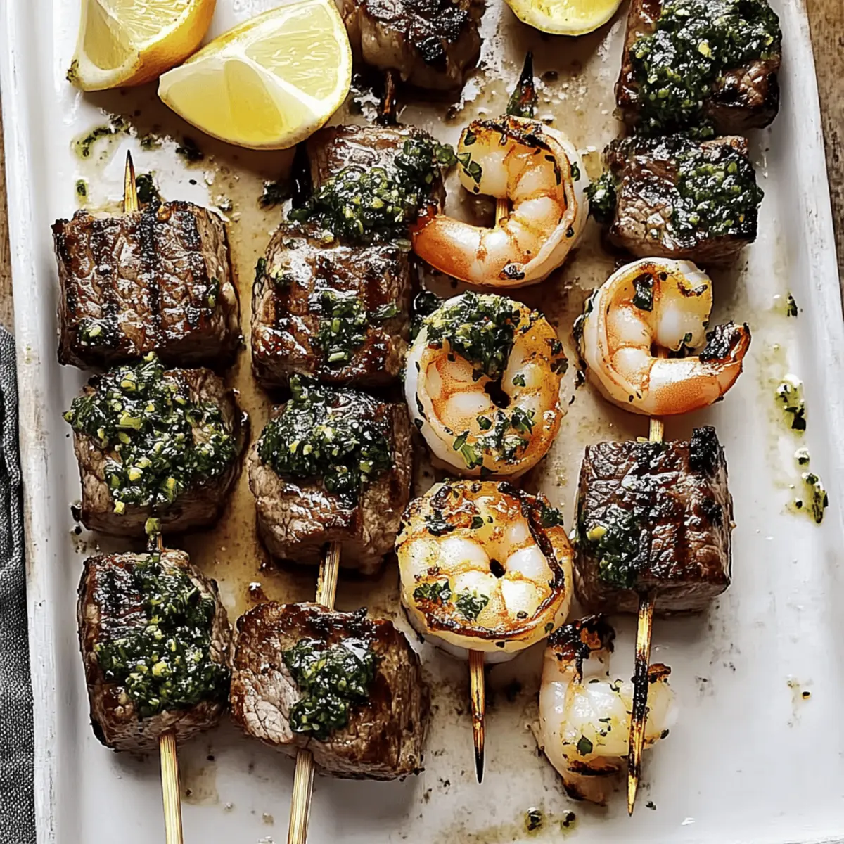 Surf and Turf Kebabs