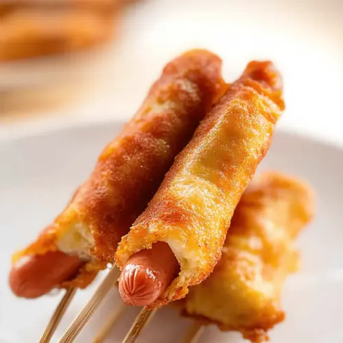 Keto Air Fryer Corn Dogs