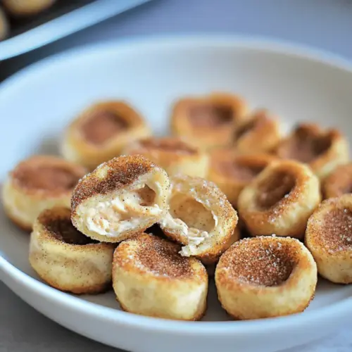 Keto Cinnamon Cream Cheese Bites