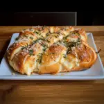 Mozzarella Stuffed Rosemary Parmesan Soft Pretzels