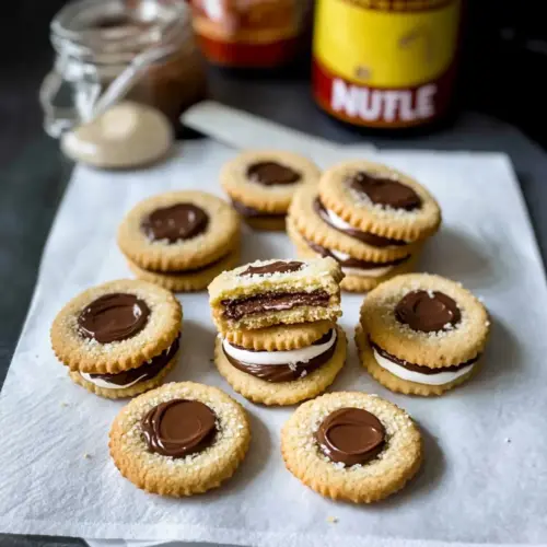 Sandwich Cookies with Nutella