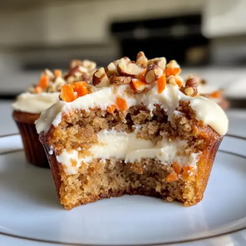 Sourdough Carrot Cake Muffins