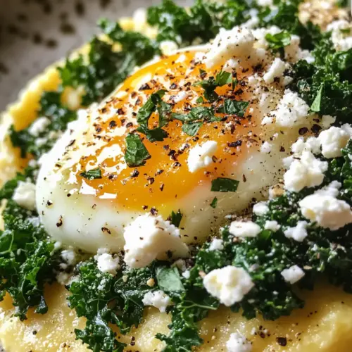 Corn Polenta With Baked Eggs
