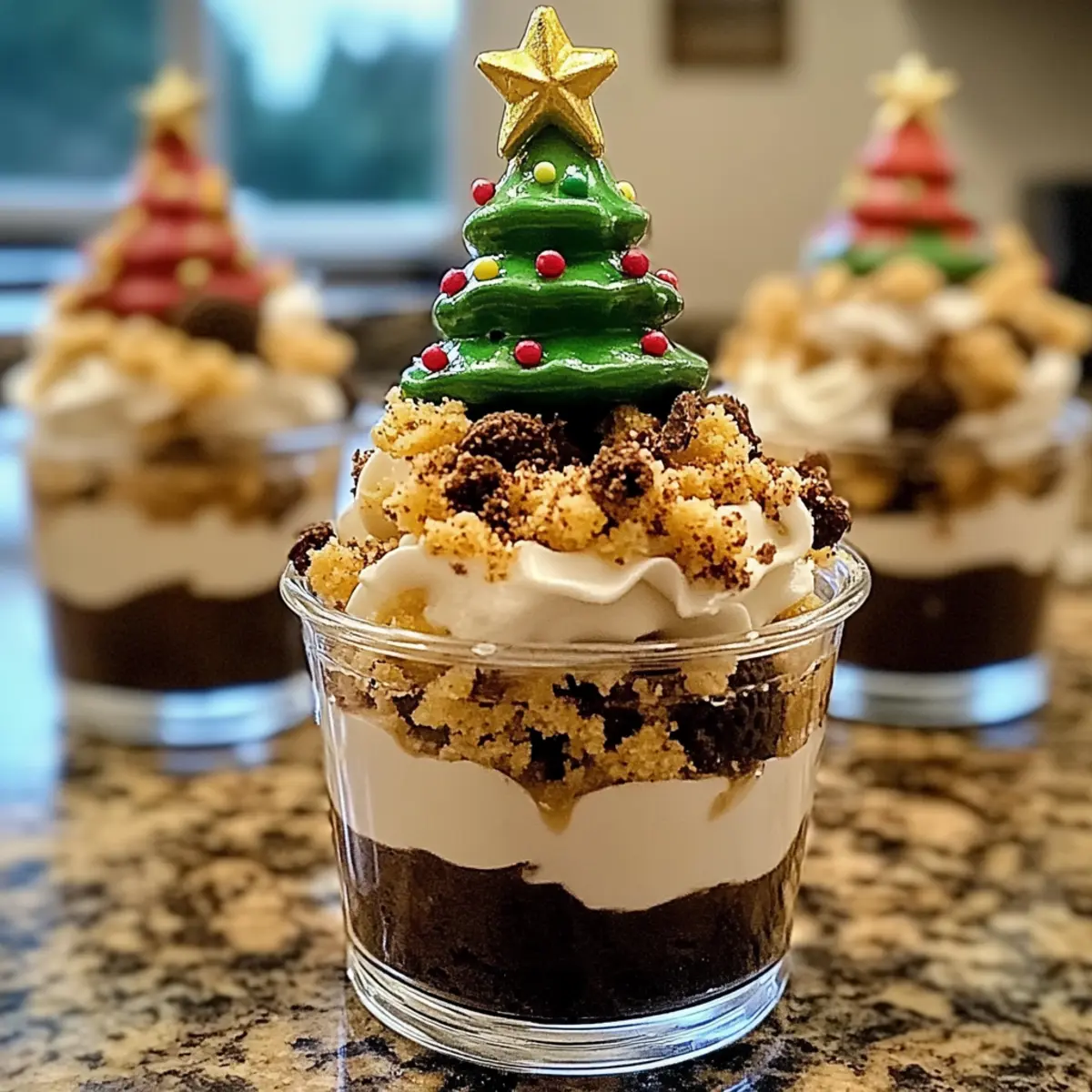 Christmas Dirt Cups