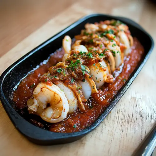 Shrimp Stuffed Squid