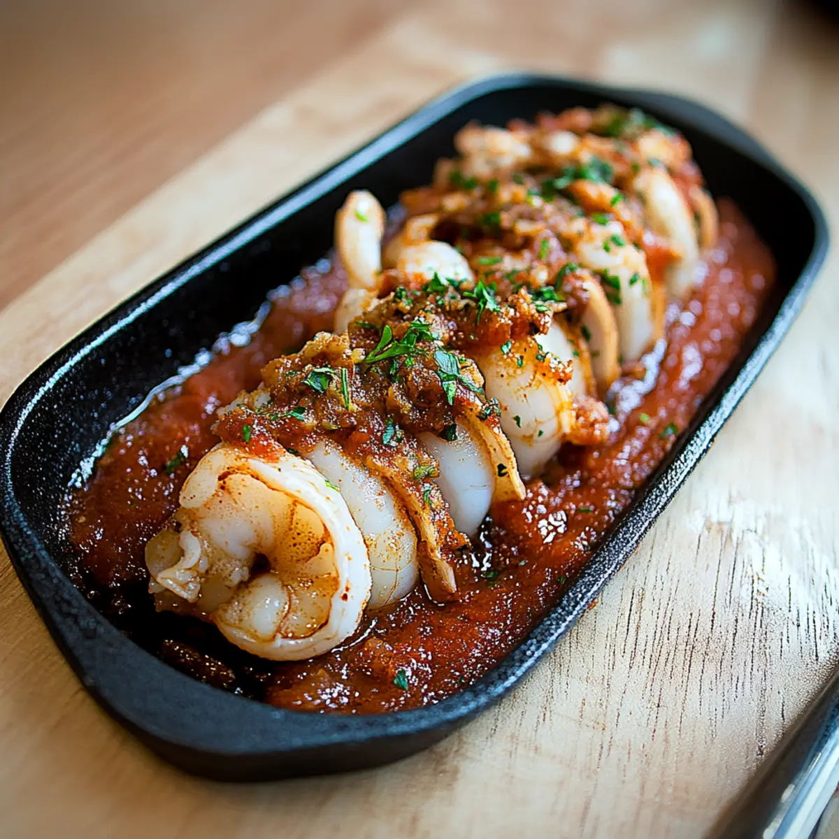 Shrimp Stuffed Squid