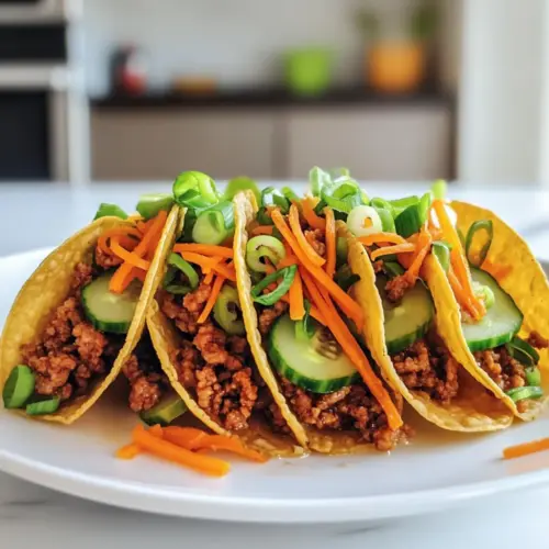 Smash Dumpling Tacos