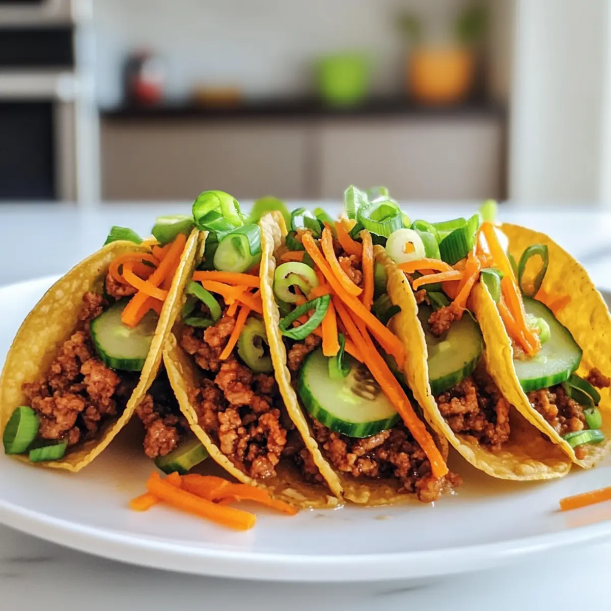 Smash Dumpling Tacos