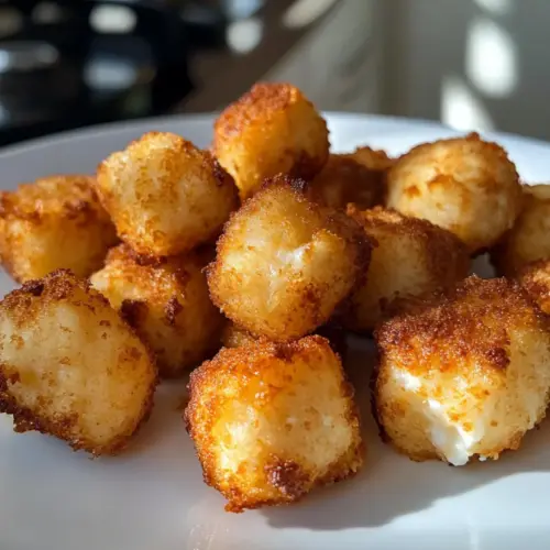 Two Ingredients Cottage Cheese Tots