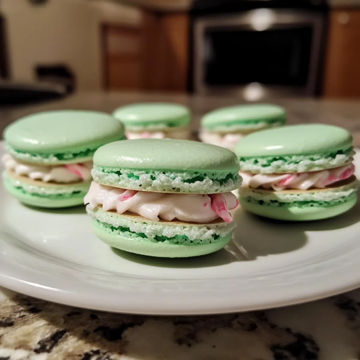 Peppermint Macarons Recipe