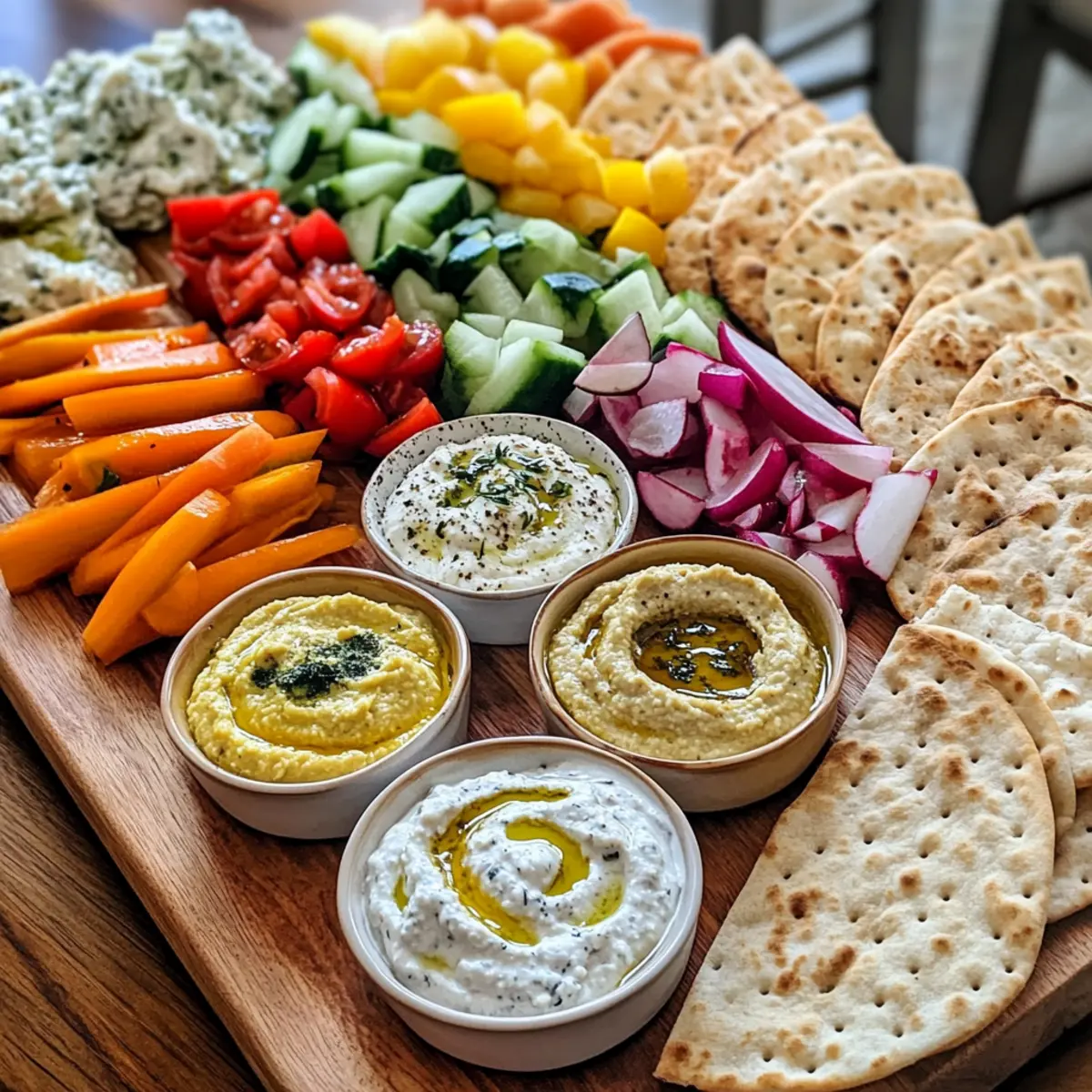 Irresistible Dips & Flatbreads