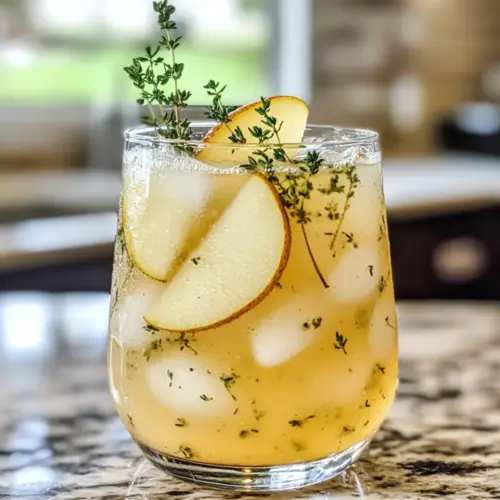 Pear Thyme Pitcher Mocktail