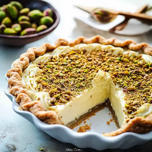 Pistachio Custard Pie