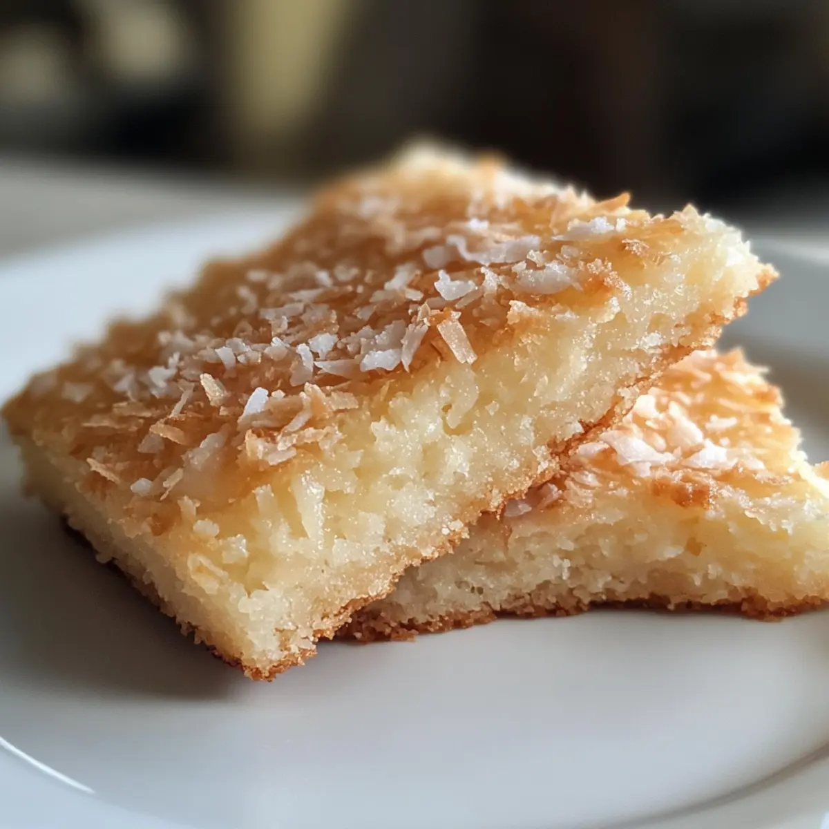 Toasted Coconut Shortbread