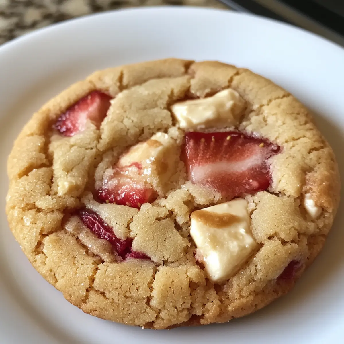 Strawberry Cheesecake Cookies