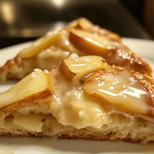 Roasted Pear and Vanilla Bean Scones