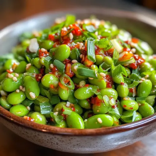 Chili Crisp Snap Pea Salad