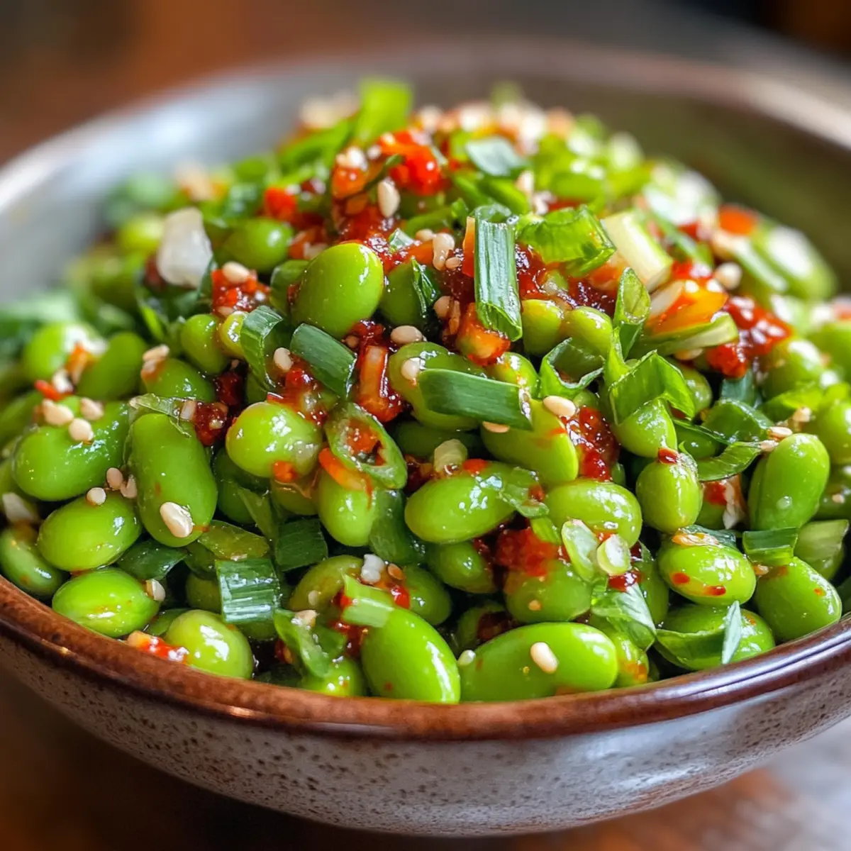 Chili Crisp Snap Pea Salad