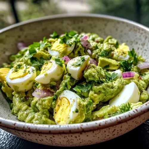 Herby Avocado Egg Salad
