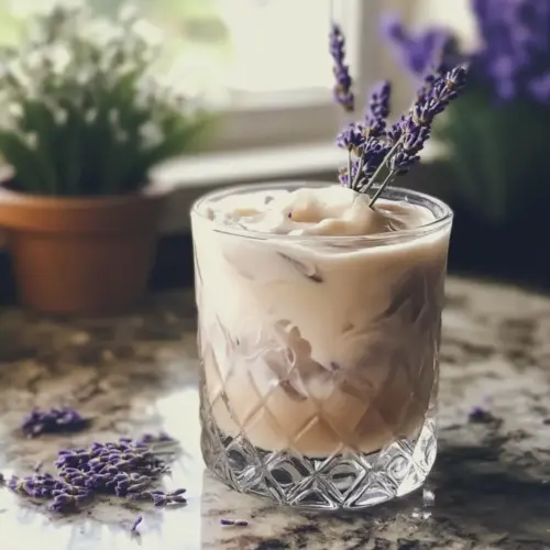Lavender White Russian