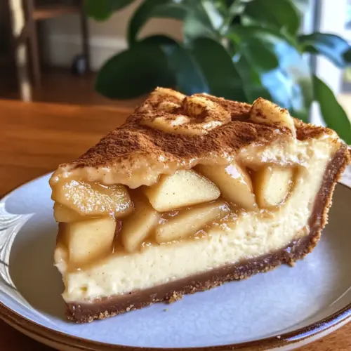 Low-Carb Apple Pie Cheesecake