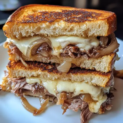 French Dip Grilled Cheese