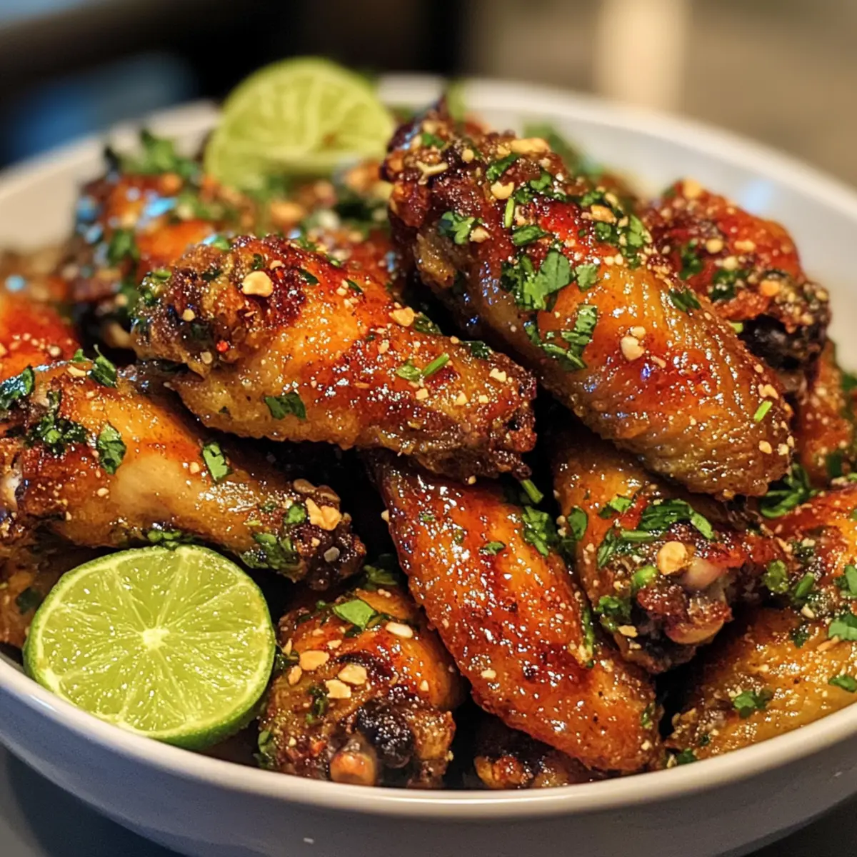 Vietnamese Fish Sauce Fried Chicken Wings