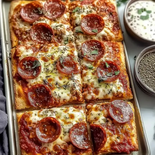 Cottage Cheese Flatbread Pizza