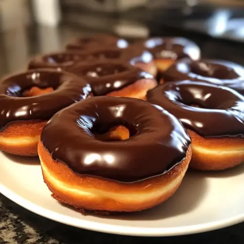 Chocolate Old-Fashioned Donuts